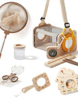 Montessori 8-in-1 Bug Catcher Kit Wooden Outdoor STEM Explorer Toy for Ages 3-8 Nature Gift