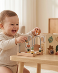 6-in-1 Wooden Motor Skills Activity Cube Montessori Toy