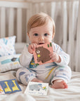 Montessori Baby Tissue Box Toy & Crinkle Sensory Toy for 6-18 Months Old