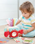 Baby Tissue Box Montessori Sensory Toy for Babies 6-18 Months