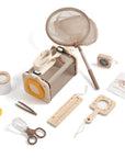 Montessori 8-in-1 Bug Catcher Kit Wooden Outdoor STEM Explorer Toy for Ages 3-8 Nature Gift