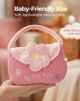 My First Purse Sensory Toy Set for Baby & Toddler Girls | 10-Piece Pretend Play Handbag Toy, 1 Year Old Girl Gift