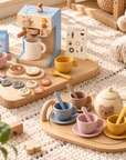 Little Café Set Pretend Play Toy | LET’S MAKE