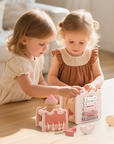 9-in-1 Wooden Activity Cube Montessori Sensory Toy for Kids 3+ with Mirror First Birthday Gift