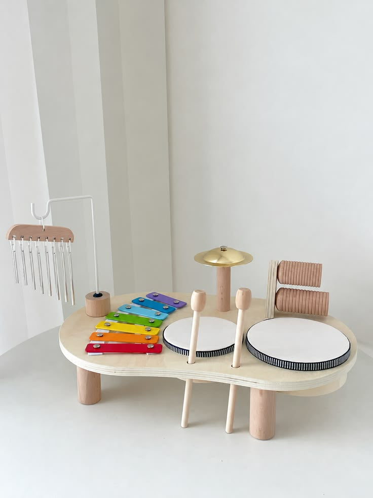 Wooden Musical Instrument Set | LET’S MAKE