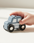 7Pcs Wooden Vehicle Shape Matching Puzzle Cars Montessori Toy for Toddlers 0-3 Years