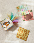 Montessori Baby Tissue Box Toy & Crinkle Sensory Toy for 6-18 Months Old