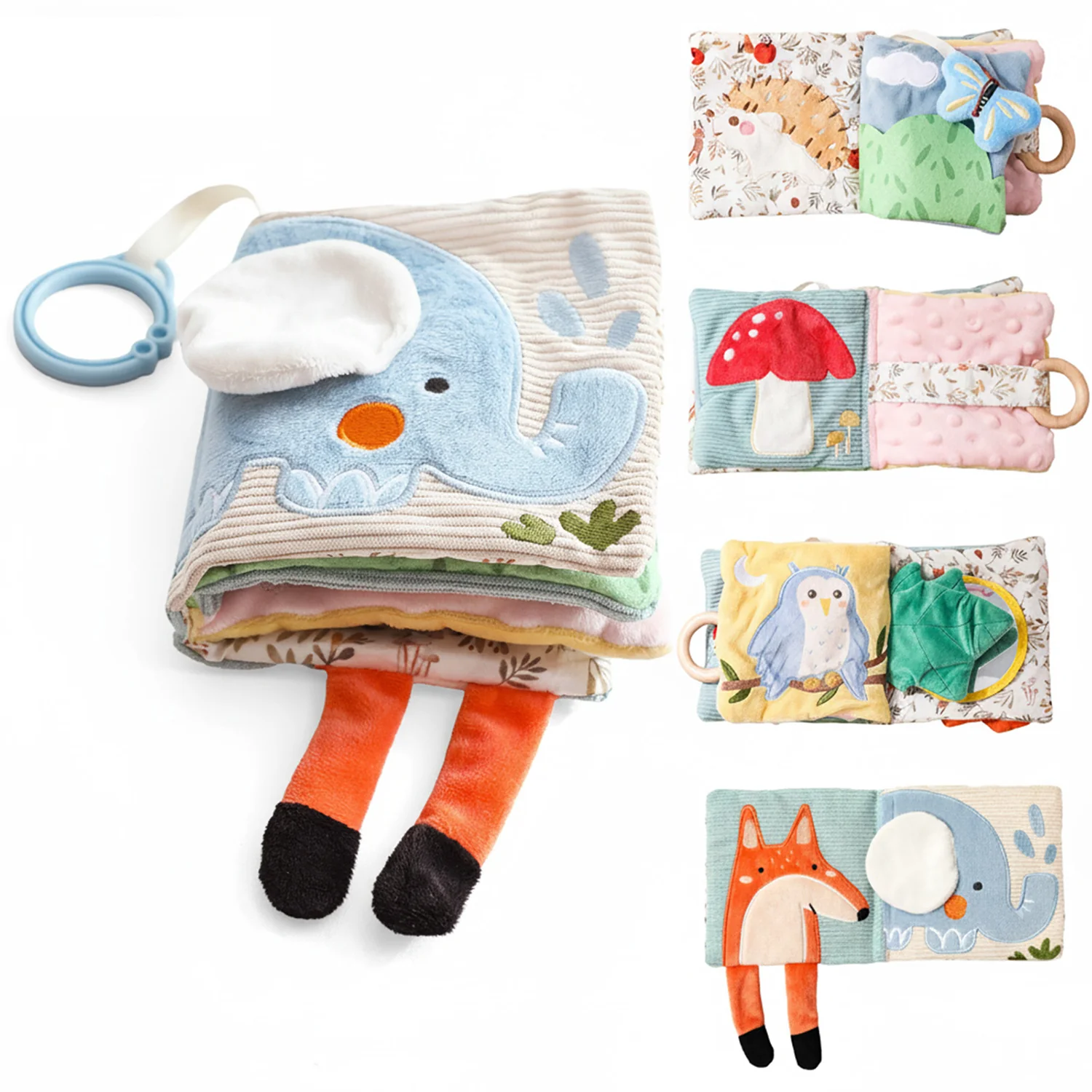Montessori Baby Sensory Gift Set – Activity Toys for Newborns &amp; Infants